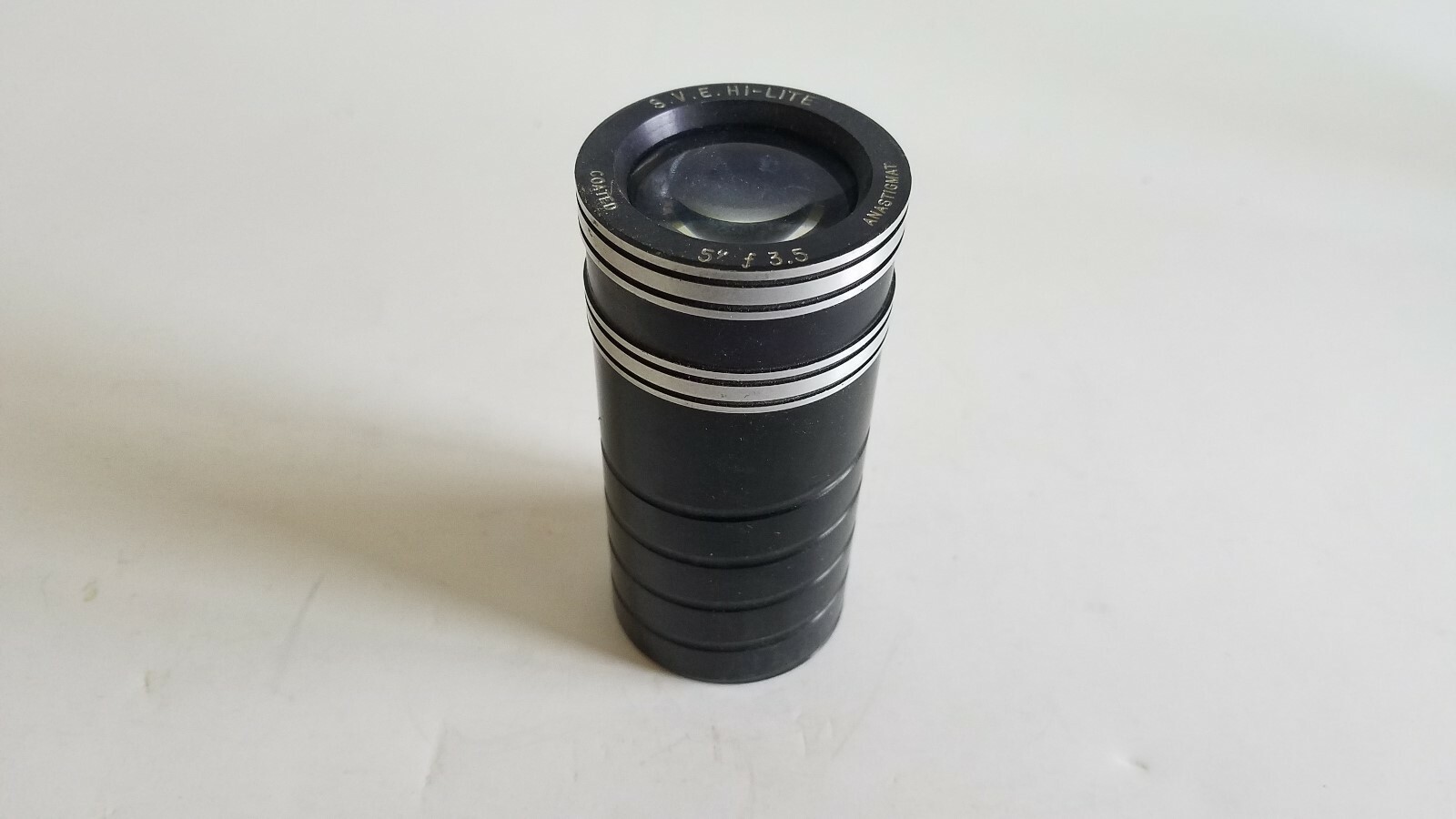 S.V.E. Hi-Lite Lens 5f 3.5 Coated Anastigmat Vintage Unsure What This Is HELP