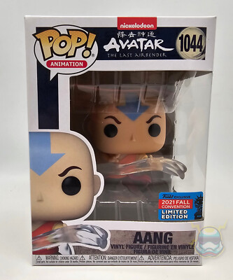 Funko Pop Avatar The Last Airbender AANG #1044 Anime Vinyl Figur Protector NEU