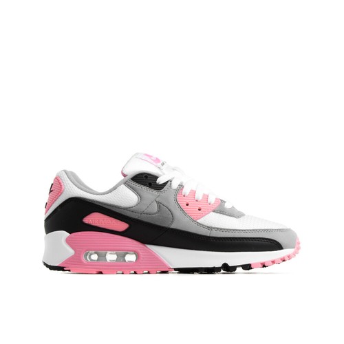 Scarpe sportive donna NIKE Air Max 90 in tela bianco e rosa CD0490-102 |  eBay