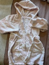 Girls 24-36 Month Pink Soft Dressing Gown Baby 