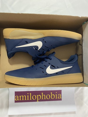 Blue Gum Nike SB Nyjah Free Skate Shoes 