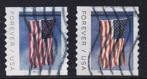 counterfeit navy pier flag coil PNC (with original)