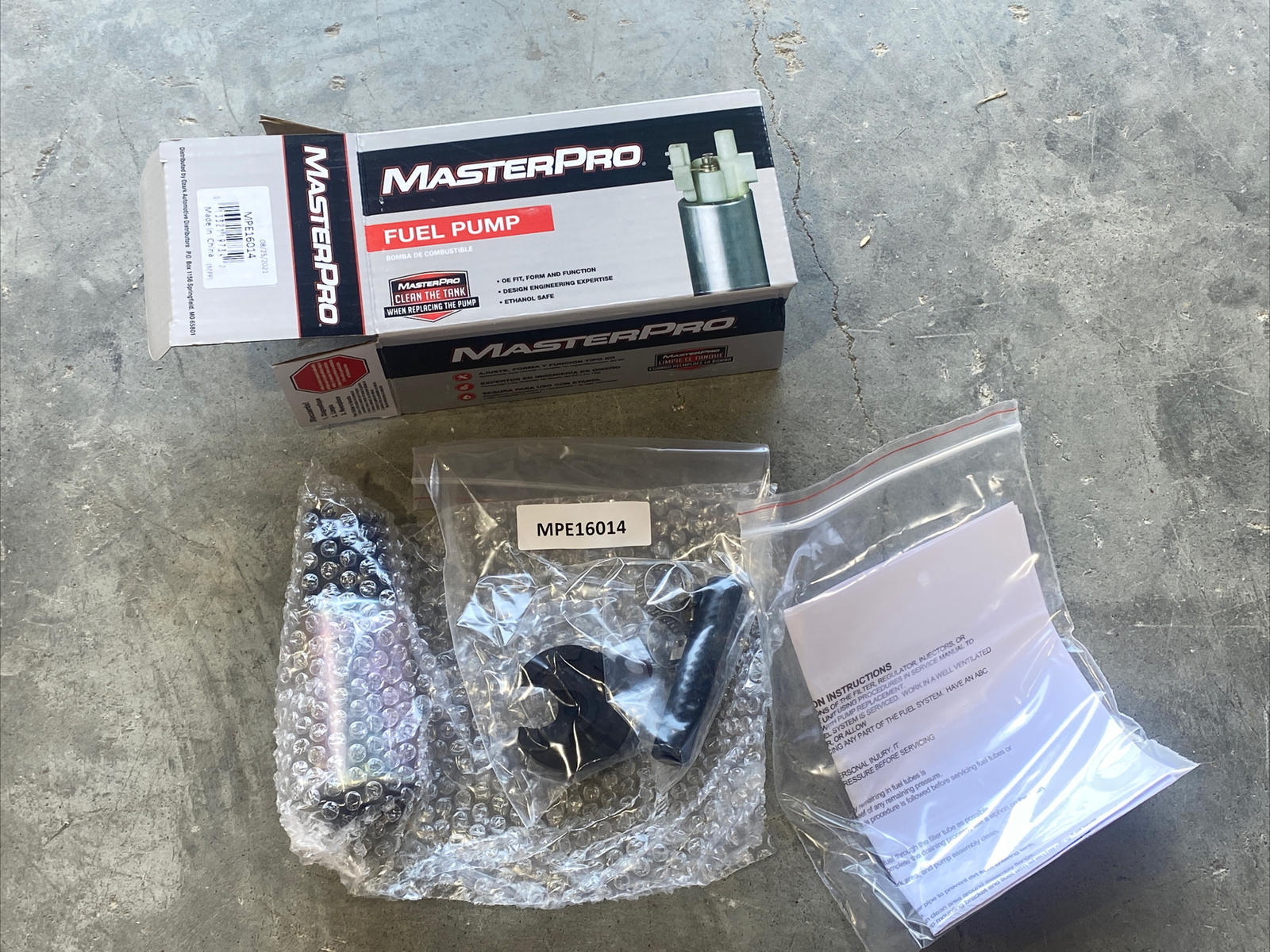 MasterPro Fuel Pump MPE16014 Brand New eBay