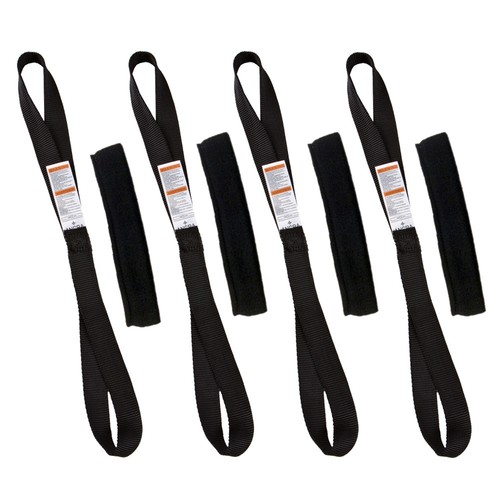 Ancra Tiedowns 18" Soft Touch Tie Down Extension w/ Fleece Black 4