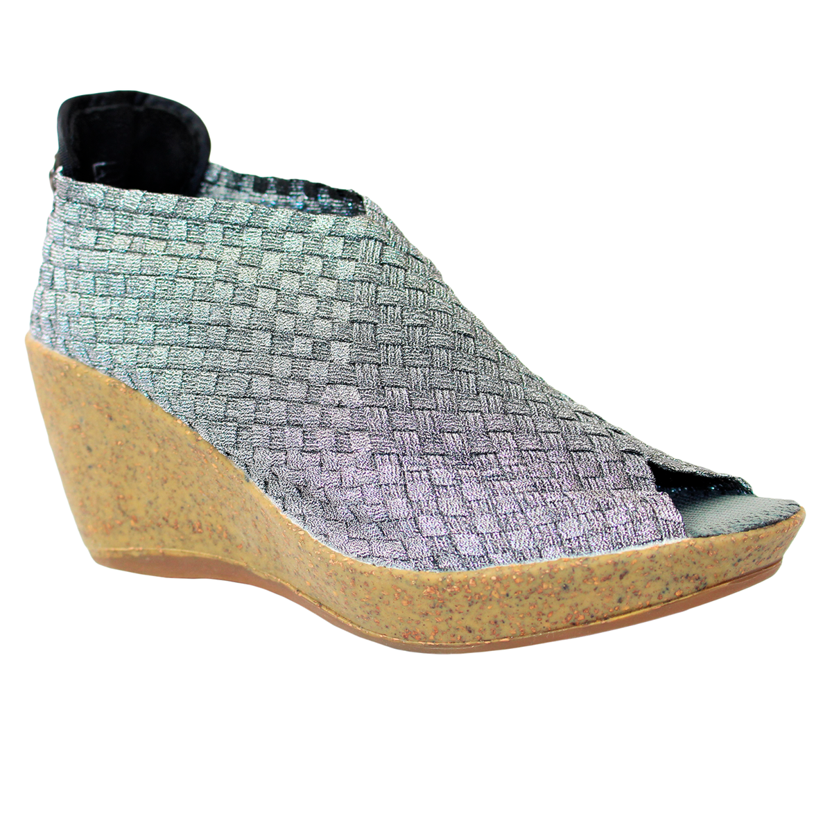 Bernie Mev Sabrina Women's Slip-On Peep Toe Wedge Ladies Fashion