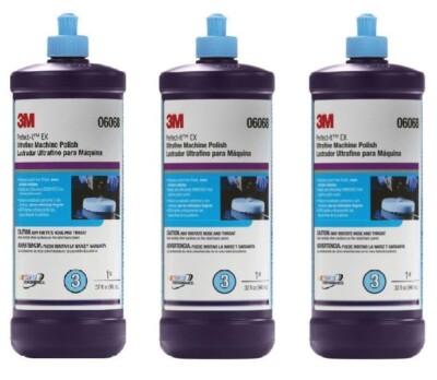 3M 6068 Perfect-It Ultrafine Machine Polish Blue (3 Quarts)