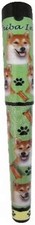 SHIBA INU PEN - Easy Glide Gel Pen-Rubber Grip, Refillable-Shirt Clip
