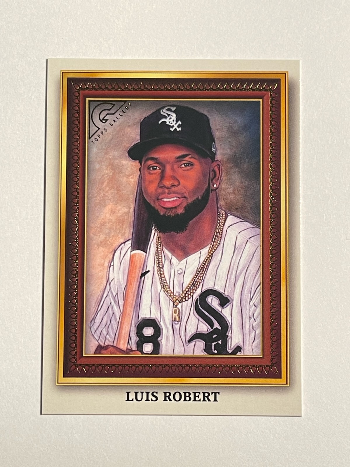 2022 Topps Gallery Luis Robert #PG-9 Portrait Gallery White Sox