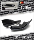 Carbon Fibre Front Bumper Splitters Set fits Mercedes R171 SLK Class 350 200