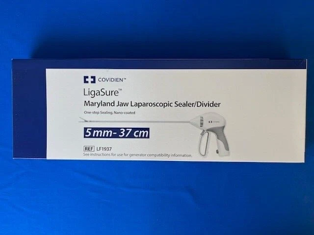 Medtronic Covidien LigaSure LF1937 Maryland Tip Vessel Sealer 5mm 