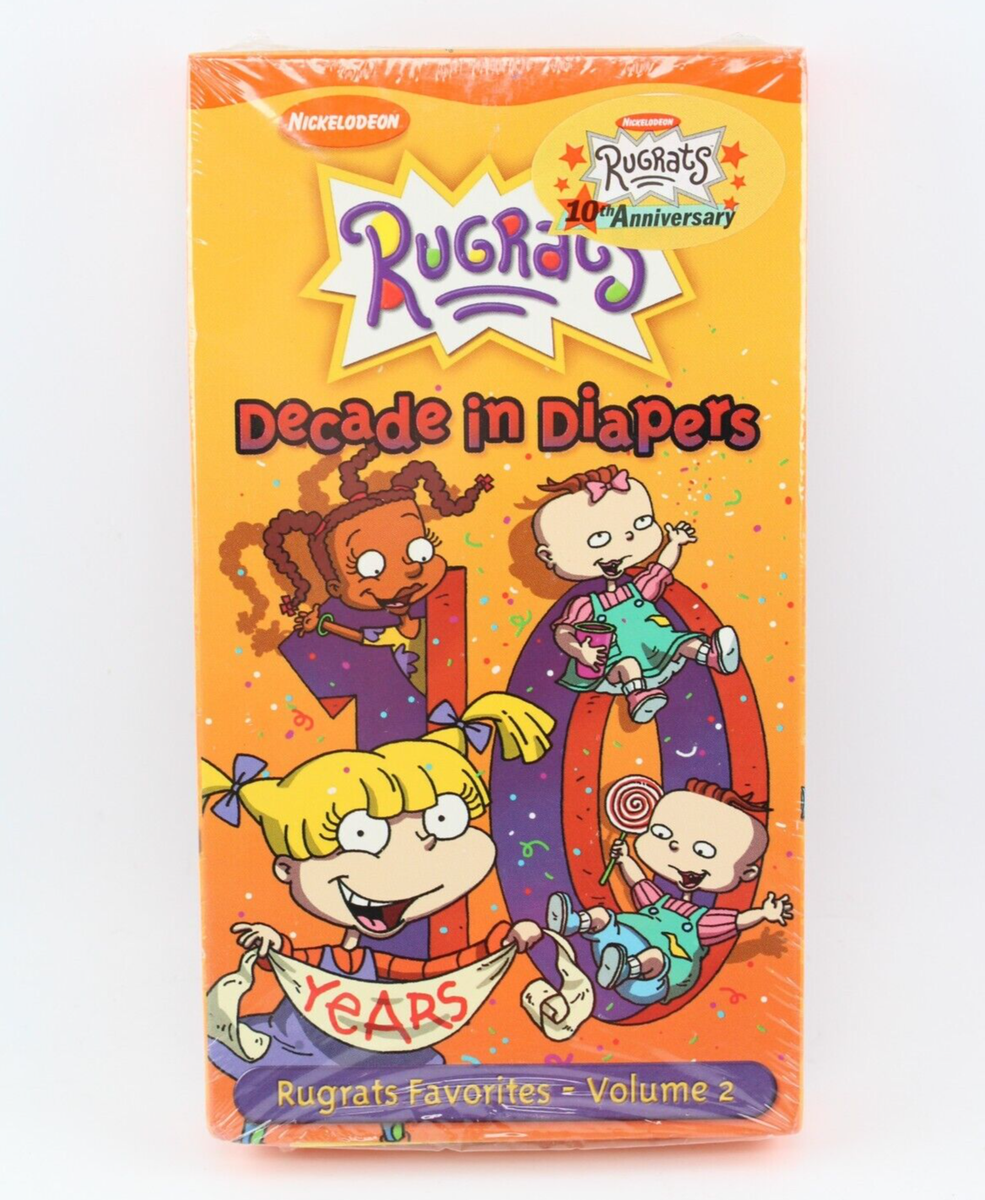 ラグラッツ　VHS Rugrats Decade In Diapers Vol 2 Vintage VHS Nickelodeon
