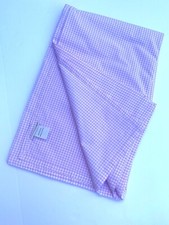 Pottery Barn Kids PINK Gingham Checked TWIN FLAT Sheet