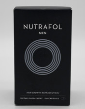 NUTRAFOL Men Hair Growth Nutraceutical 120 Capsules NEW - EXP 03/27