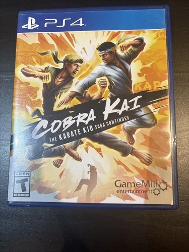 Cobra Kai PS4 The Karate Kid Saga Continues EXCELLENT Condition PS5 Compatible