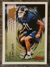 Jason Sehorn  (RC) - 1994 Topps #528 Rookie New York Giants 