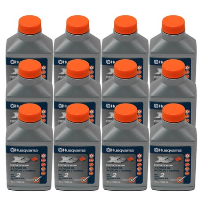 #ad Husqvarna 12 Pack of 5.2 oz XP Sythetic Blend 2 Stroke Oil 593152302 12PK $45.45