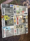 Star Wars Funko Pop Figure Lot Of 6 Exclusive Grogu  Han Rey Gamoerean Vulptex