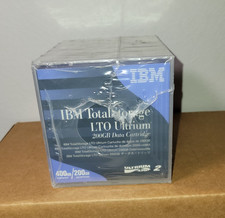 IBM Total Storage LTO Ultrium 2 400gb/200gb compressed Data Cartridge new lot 5