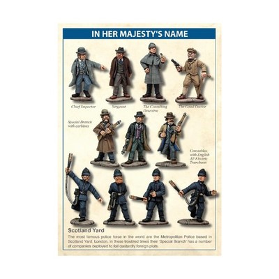 North Star In Her Majesty's Name 28mm Scotland Yard Company SW (New)