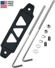 Battery Hold down Sets,With Billet Aluminum Battery Tie down Bracket 18-8 304
