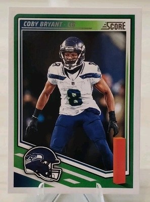 Coby Bryant 2025 Panini Score Football Seattle Seahawks #268