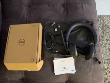 Dell WL3024 Wireless Headset Noise Cancellation Microphone Boom Mic Black
