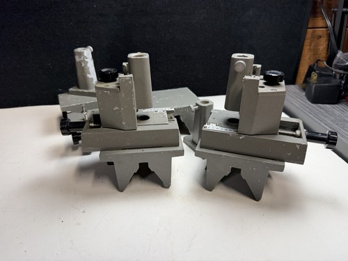 Lot of Ealing TriRail Carrier 2 axis Laser Lab Optic Pillar Post Stand