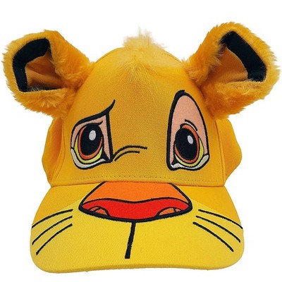 Disneyland Paris Simba Face Baseball Mütze Kappe Erwachsene Kopf König der Löwen Disney Parks