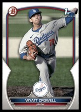 2023 Bowman Draft #BD-63 Wyatt Crowell