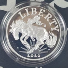 2022 US American Liberty Silver Medal - 1 oz .999 Fine Silver OGP