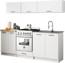 | Set Di Mobili Da Cucina Olivia 2M G1 | Cucina Completa Piccola | Componibile |