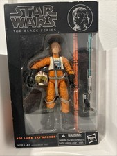 Star Wars The Black Series 01 Luke Skywalker X-Wing Pilot Hasbro Action Figure