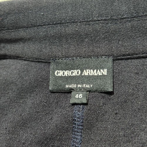 Hard to find Giorgio Armani tailored jacket in cashmere and stretch size 46 grey - Picture 9 of 11