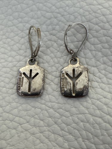 RLM ROBERT LEE MORRIS STUDIO STERLING SILVER EARRINGS
