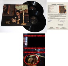 DRAKE signed "TAKE CARE" Vinyl Album EXACT PROOF Iceman Aubrey Graham JSA LOA