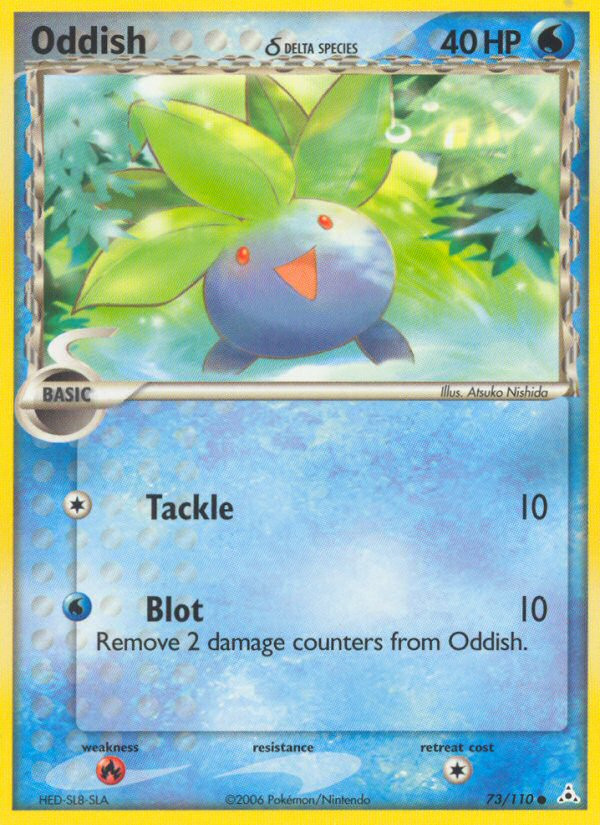 Oddish 73/110 C Holon Phantoms Pokemon NM/M