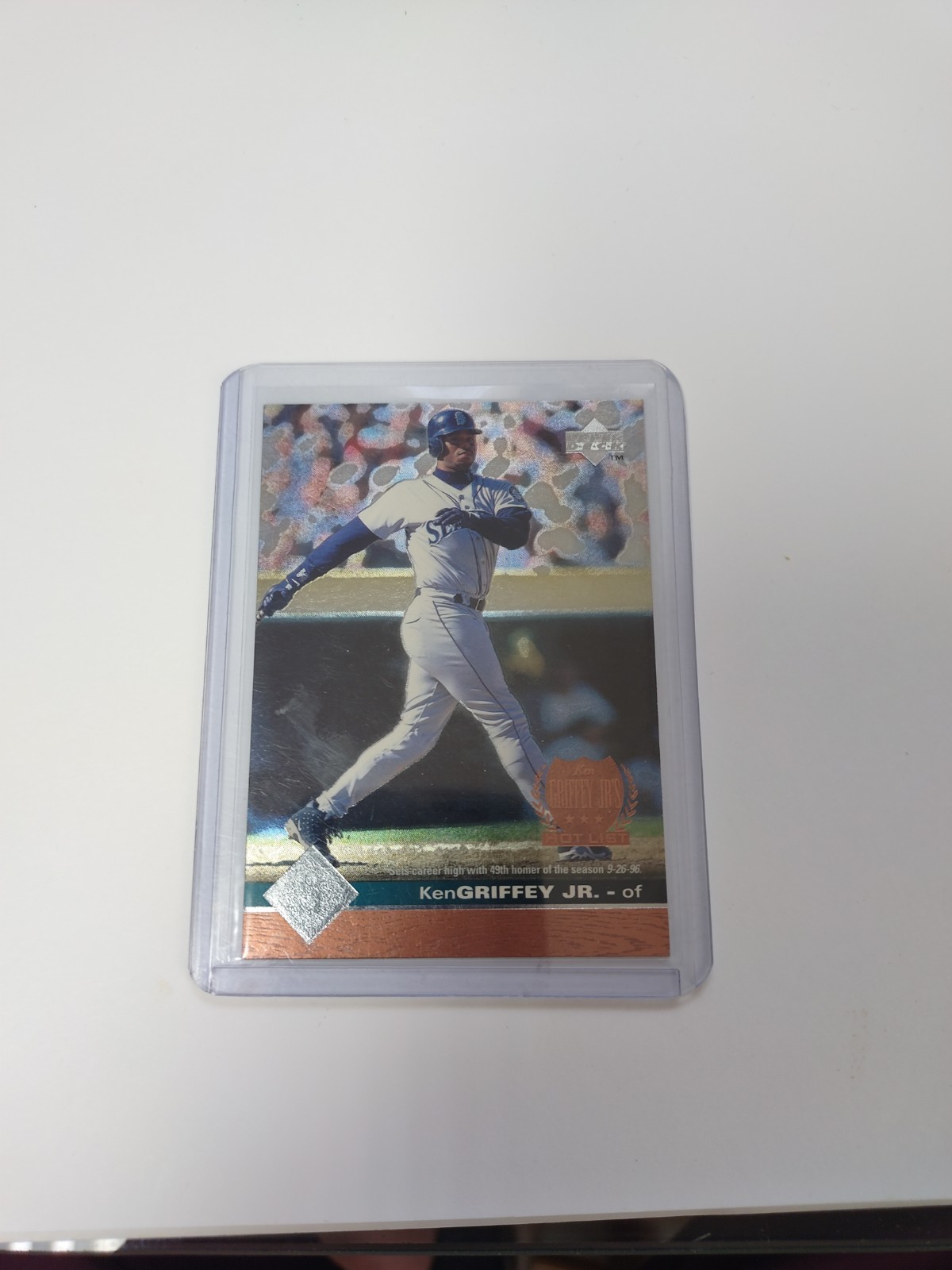 Ken Griffey Jr. #424 Baseball Cards 1997 Upper Deck trading card — raw and PSA graded price guide