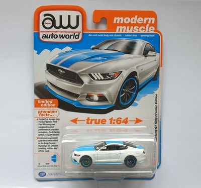 2016 Ford Mustang GT King Premier Edition *RR** Auto World  1:64