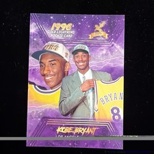 🔥Kobe Bryant 1996 Gold Lightning Rookie #8 Los Angeles Lakers NBA🔥