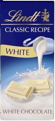 Lindt CLASSIC RECIPE White Chocolate (12 Bars) Candy, 4.4 oz. Exp : 06/30/2027
