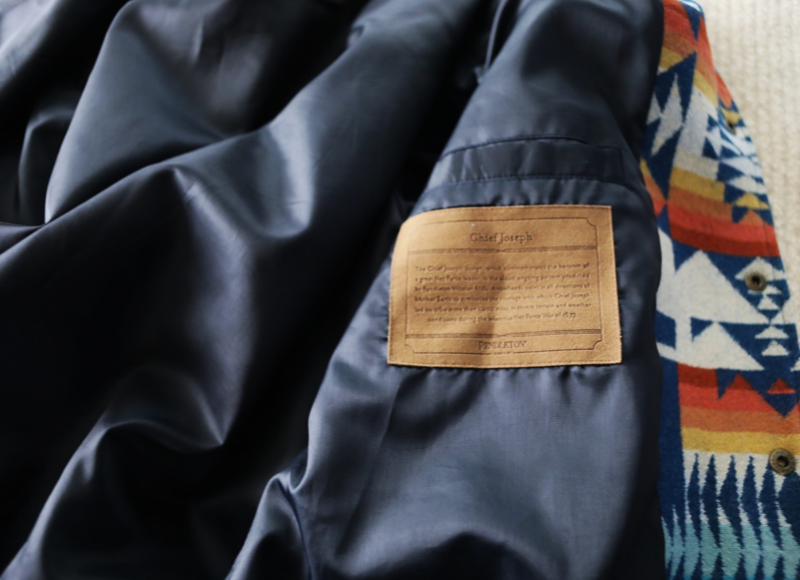 PENDLETON Turquoise CHIEF JOSEPH PATTERN BLANKET … - image 7