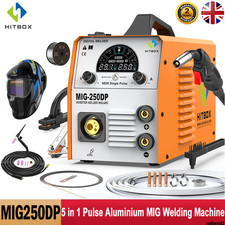 250A Pulse Aluminium MIG Welding KIT 220V IGBT Lift TIG MIG MMA Welder Home DIY