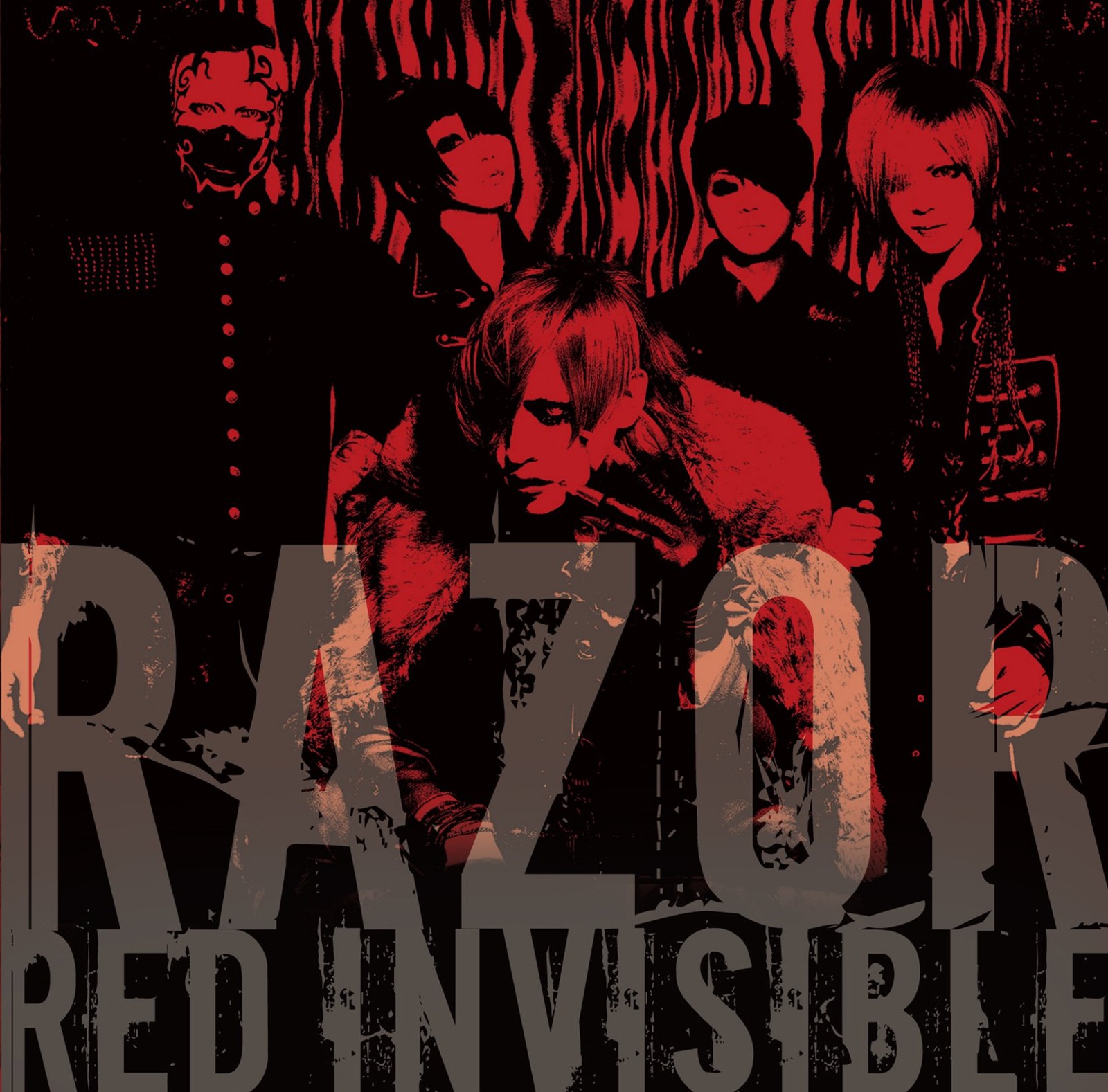 RAZOR RED INVISIBLE From Japan CD + DVD 6tracks