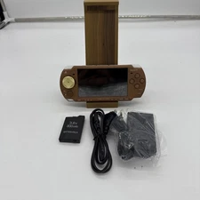 Sony PSP-2000 PSP2000 Console Bronze w/adapetr, battery Region free - Very Good
