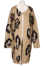 Oui Strickjacke Damen Cardigan Jacke Gr. EU 38 Mohair Beige #oe7v3hy