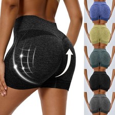 5-Pack High Waist Tummy Control Butt Lifter Workout Shorts Women Multicolor