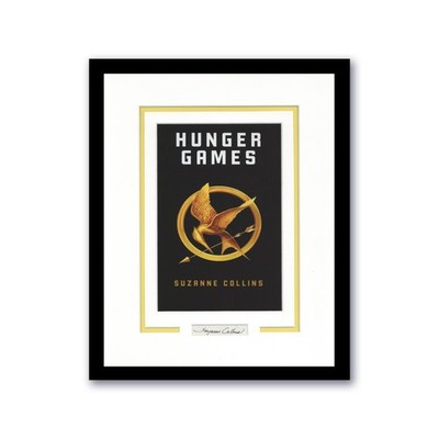 Hunger Games Suzanne Collins Autograph 11x14 Framed Photo Book
