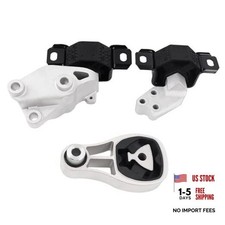 Engine Motor and Transmission Mount Kit Compatible with 2008-2015 Smart Fortwo
