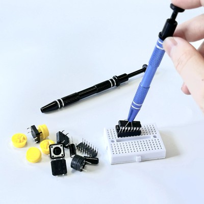 Four Claw IC Extractor Gripper Tool for Electronics   Precision Component Pickup
