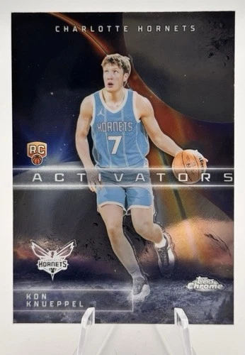 Kon Knueppel 2025-26 Topps Chrome Activators Base Rookie #AC-14 Hornets RC